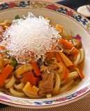 プチプチの五目あんかけうどん