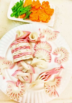 おせちに！かまぼこの飾り切りいろいろ-レシピのメイン写真