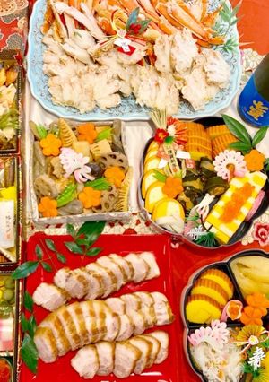 2020おせち盛り付け-レシピのメイン写真