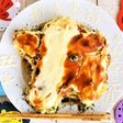 干支お好み焼き♪お好み焼きアート丑年☆