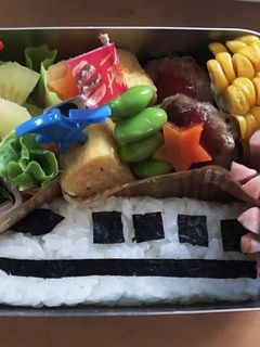 幼稚園 お弁当 新幹線 男の子が喜ぶ-レシピのメイン写真