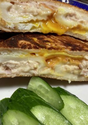 ホットサンド　-レシピのメイン写真