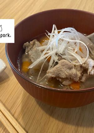 寒い冬にピッタリ！極旨ねぎ塩豚汁♪-レシピのメイン写真