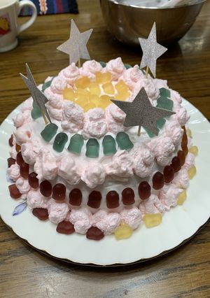 簡単ドームケーキ-レシピのメイン写真