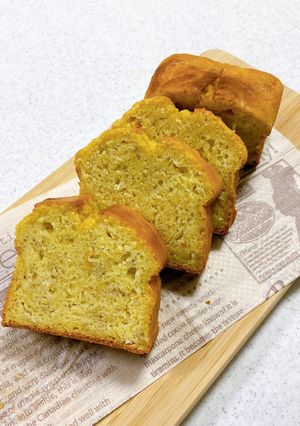 【簡単】米粉のバナナパウンドケーキ-レシピのメイン写真