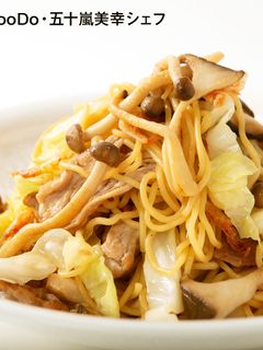 きのこの炒め焼きそば-レシピのメイン写真