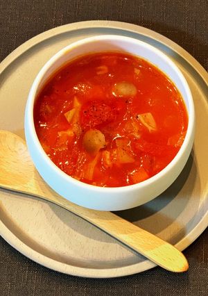 野菜が摂れる！あったかミネストローネ-レシピのメイン写真