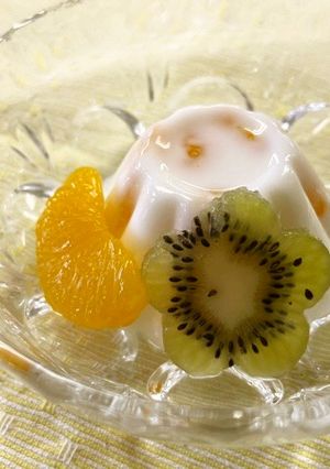 ≪簡単≫フルーツ♪牛乳寒天-レシピのメイン写真
