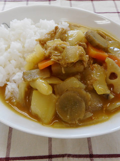 新発田市給食レシピ☆根菜カレー-レシピのメイン写真