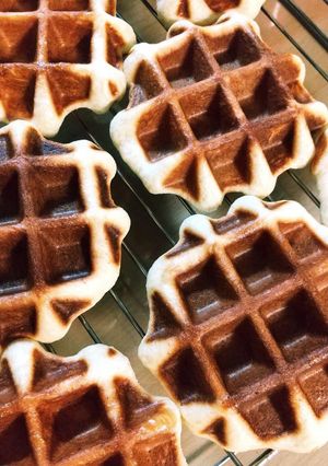 子供もぱくぱく食べれちゃうワッフル-レシピのメイン写真