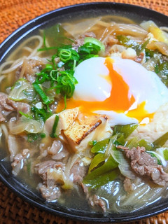 年越し蕎麦✿すき焼き蕎麦-レシピのメイン写真