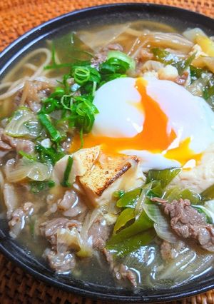 すき焼き蕎麦-レシピのメイン写真