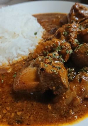 きのことチキンのスパイスカレー！-レシピのメイン写真