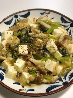 コマツナ豆腐の旨煮-レシピのメイン写真