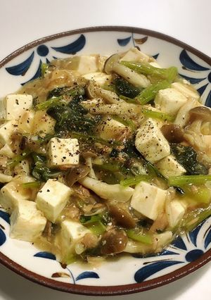 コマツナ豆腐の旨煮-レシピのメイン写真