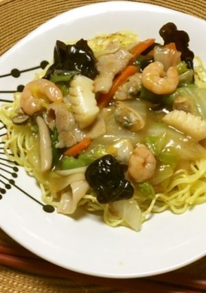 野菜たっぷりあんかけ焼きそば-レシピのメイン写真