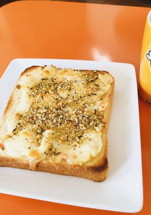 ポテサラリメイク　メグデュカトースト-レシピのメイン写真