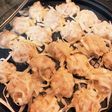 たこ焼き器でまーるい餃子♡