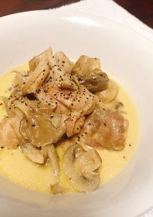 鶏もも肉のクリーム煮♡フリカッセ-レシピのメイン写真