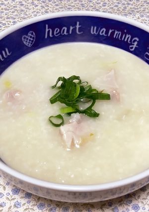 もも肉と長ネギの中華粥-レシピのメイン写真