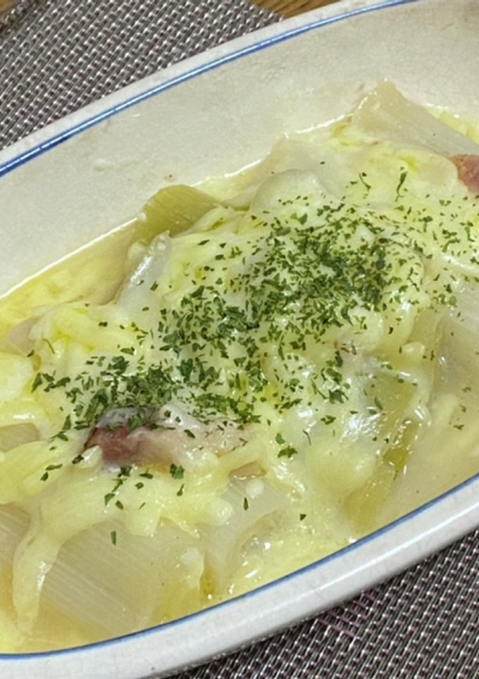 とろとろチーズ on とろとろネギ-レシピのメイン写真