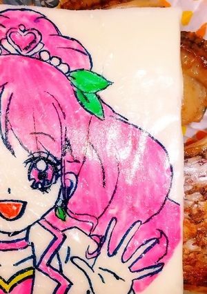 プリキュアオブラートアート弁当-レシピのメイン写真