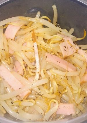 簡単☆もやしナムル(ハム入り)-レシピのメイン写真