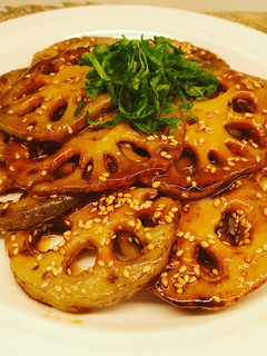 蓮根 甘辛焼き-レシピのメイン写真