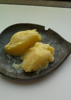 低カロリー！お豆腐シャーベット（ラム酒）-レシピのメイン写真