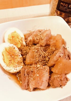 メグデュカを使ってオリエンタルな角煮大根-レシピのメイン写真