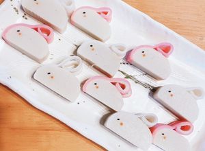 おせちにピッタリ！簡単かまぼこうさぎさん-レシピのメイン写真