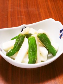 ☺簡単もう一品♪長芋とししとうの塩炒め☺-レシピのメイン写真