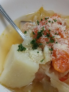 トマト鍋風スープ-レシピのメイン写真