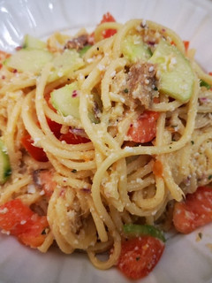 タルタルソースでスパゲティサラダ-レシピのメイン写真