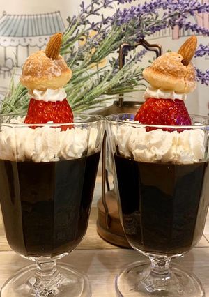 コーヒーゼリーにリトルミイ-レシピのメイン写真