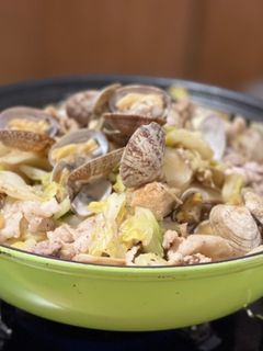 あさり豚鍋-レシピのメイン写真
