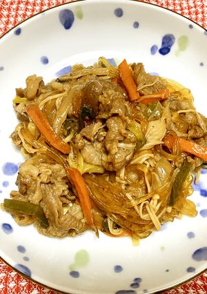 ご飯に合う！春雨入りの韓国プルコギ-レシピのメイン写真