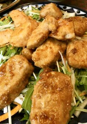 たんぱく質補給！鶏むねのごま照り-レシピのメイン写真
