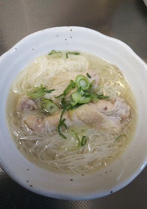 簡単で安く出来る 手羽元参鶏湯風-レシピのメイン写真