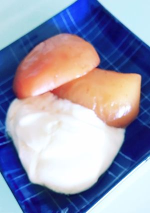 無糖ラムりんごコンポート　炊飯器-レシピのメイン写真
