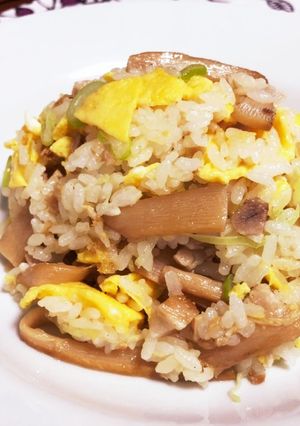 大好きな！そのままメンマチャーハン♫-レシピのメイン写真