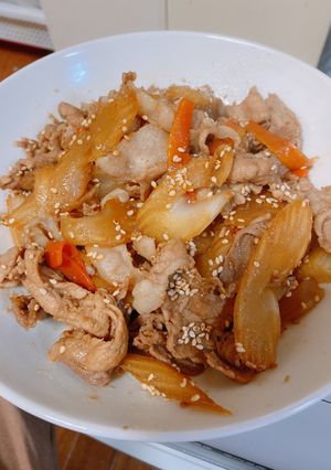 こま切れで♡絶品！豚肉とセロリのきんぴら-レシピのメイン写真