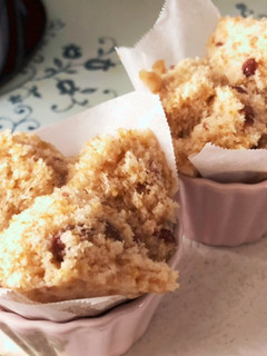 子供に安心おやつ♡小豆ときな粉の蒸しパン-レシピのメイン写真