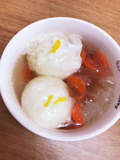 サッパリ梅入りお雑煮-レシピのメイン写真
