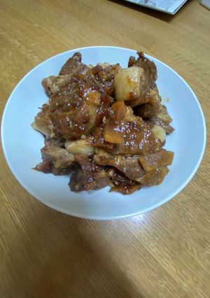 おせち☆豚肩ロース肉の角煮2020-レシピのメイン写真