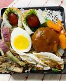 4/25ﾖｯﾁｬﾝ煮込みハンバーグ弁当