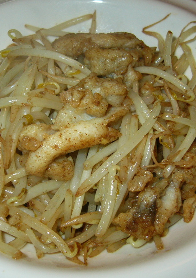 サワラともやしのカレー炒め-レシピのメイン写真
