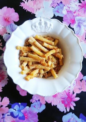 私が大好きな☆懐かし味の・きな粉マカロニ-レシピのメイン写真