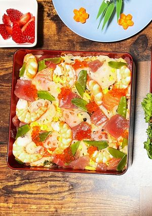 お正月！ひな祭り！ちらし寿司！-レシピのメイン写真