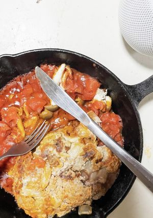 手作りデミグラスソース煮込みハンバーグ♪-レシピのメイン写真